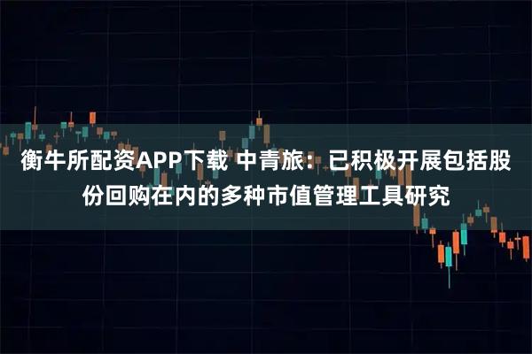 衡牛所配资APP下载 中青旅：已积极开展包括股份回购在内的多种市值管理工具研究